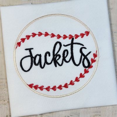 jackets baseball embroidery design